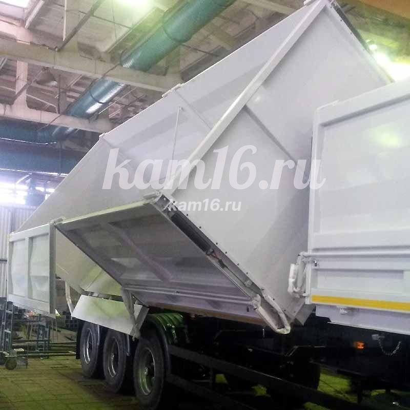 Полуприцеп зерновоз самосвал трехосный самосвальный
