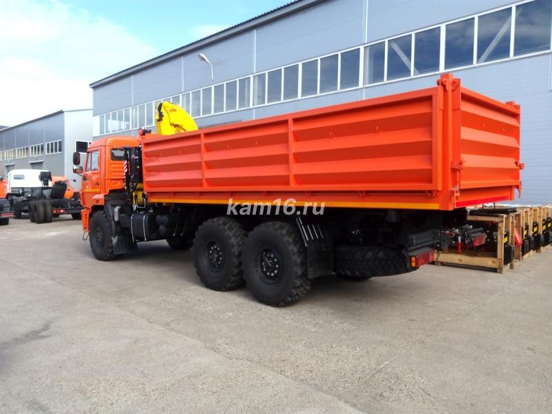 КАМАЗ 43118 самосвал с КМУ HYVA 150 (5 тн)
