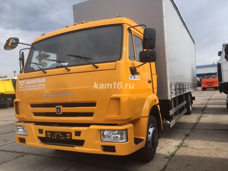 КАМАЗ 4308 шторный 7.4 м