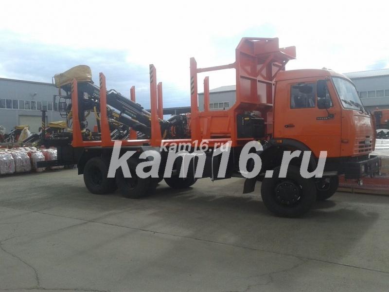 Сортиментовоз КАМАЗ 53228 с гидроманипулятором ОМТЛ 97